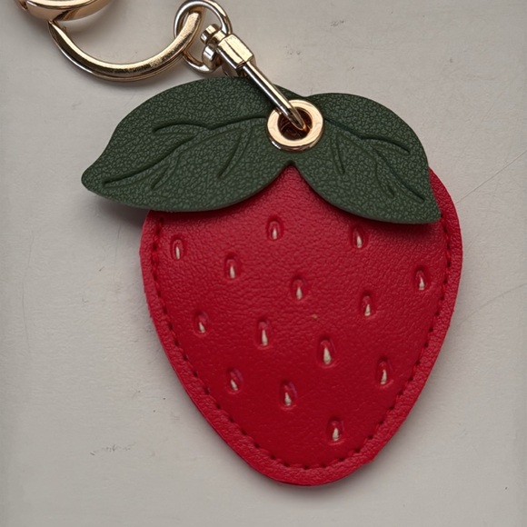 Strawberry Keychain Charm - Picture 3 of 3
